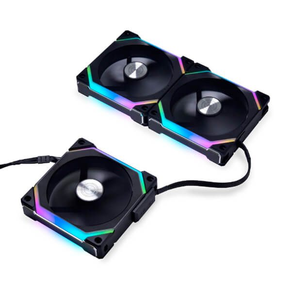 Lian Li UNI Fan SL V2 ARGB 120mm Cabinet Fan, Triple Pack